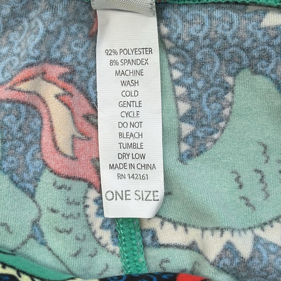 LuLaroe Dragon Leggings. OS - Picture 6 of 7
